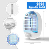 Bug Zapper Indoor, Fly Trap for Indoors, Electronic Mosquitoes Killer Mosquito Zapper with Blue Lights for Living Room, Home, Kitchen, Bedroom, Baby Room, Office(2 Packs)