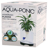 Penn-Plax Aquaponic Planter and Aquarium for Betta Fish | Tank Promotes Healthy Hydroponic Environment for Plants and Fish