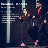 Creatine Monohydrate Gummies for Men & Women 5g, Sugar Free Chewable Creatine for Muscle Gain & Strength, ATP Energy, Muscle Recovery, Brain Health, Gluten Free, Non-GMO, 99% Absorbed, 30 Servings