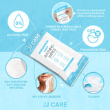 JJ CARE Body Wipes for Adults Bathing - Pack of 25 Shower Wipes For Adults Rinse Free, 200 Count No Rinse Bathing Wipes for Adults, Bath Wipes for Adults No Rinse
