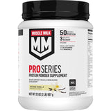 Muscle Milk Pro Series Protein Powder Supplement, Intense Vanilla, 2 Pound, 11 Servings, 50g Protein, 3g Sugar, 20 Vitamins & Minerals, NSF Certified for Sport, Workout Recovery, Packaging May Vary