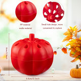 16 Pcs Fruit Fly Traps for Indoors Fruit Fly Killer Indoor Food Areas Gnat Traps for House Indoor Pumpkin Shape Gnat Killer Indoor Safe and Efficient Fly Catcher for Home Mosquito Kitchen Outdoor