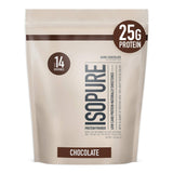 Isopure Protein Powder, Whey Protein Isolate Powder, 25g Protein, Low Carb & Keto Friendly, Naturally Sweetened & Flavored, Flavor: Chocolate, 14 Servings, 1 Pound