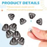 Geiserailie 30 Pcs Hearing Aid Domes 8mm Hearing Aid Open Domes Replacements Medium Open Hearing Aid Accessories Compatible with GN Resound Hearing Aids Ear Tips