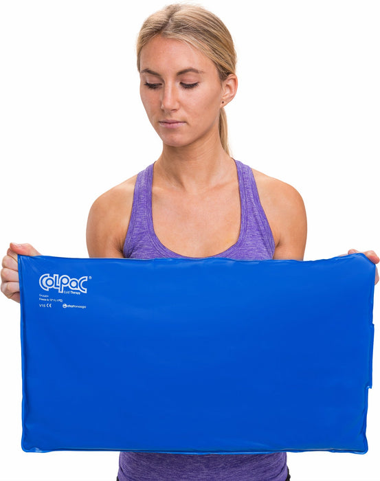 Chattanooga ColPac - Reusable Gel Ice Pack - Oversize Large Ice Pack - 11 in x 21 in (28 cm x 53 cm) - Cold Therapy - Knee, Arm, Elbow, Shoulder, Back - Aches, Swelling, Bruises, Sprains, Inflammation