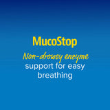 Enzymedica, MucoStop, Non-Drowsy Enzyme Support for Congestion Relief, 48 Capsules