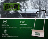 MANPLOW PRO Snow Pushers (PRO with Power U Handle Upgrade, 42")