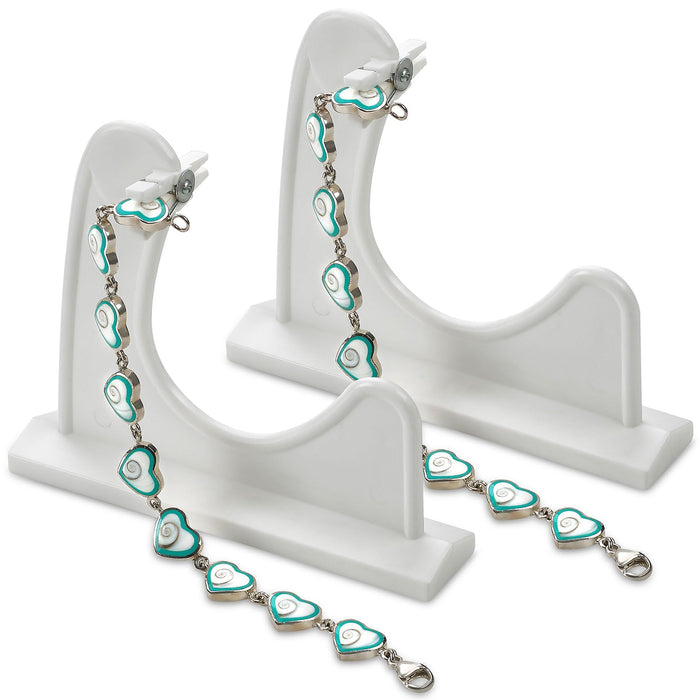 Medca Bracelet Buddy- Jewelry Helper Fastening Aid to Quickly Fasten and Unfasten Bracelets or Watches - 2 Pack