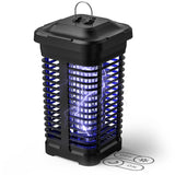 Bug Zapper with Light Sensor, Electric Insect Catcher Waterproof 4200V Mosquito Zapper Outdoor/Indoor, Mosquito Catcher for Backyard, Patio