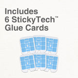 Safer Home SH506 Indoor Plug-in Fly Trap Refill Pack of 6 Glue Cards for SH502 Indoor Fly Trap