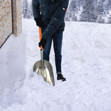 Ashmanonline Aluminium 48 inch Snow Shovel with Large Head and Durable Handle. (Scoop Shovel, 1 Pack)