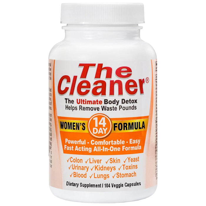 Century Systems The Cleaner Detox, Powerful 14-Day Complete Internal Cleansing Formula for Women, Support Digestive Health, 104 Vegetarian Capsules