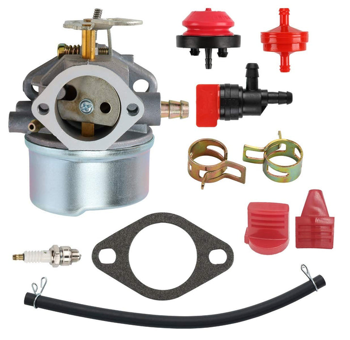 640052 640054 640058 640058A 640349 Carburetor for Tecumseh HMSK80 HMSK90 HMSK100 LH318SA LH358SA 8HP 9HP 10HP Snowblower Generator Chipper 640052 Carb