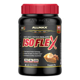 ALLMAX ISOFLEX Whey Protein Isolate, Pumpkin Pie - 2 lb - 27 Grams of Protein Per Scoop - Zero Fat & Sugar - 99% Lactose Free - Gluten Free & Soy Free - Approx. 30 Servings