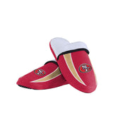 FOCO San Francisco 49ers NFL Mens Sherpa Slide Slippers - L