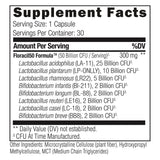 UMZU Floracill50-50 Billion CFU - Support Gut Health, Immune System & Digestion - with Lactobacillus reuteri, Lactobacillus rhamnosus & Bifidobacterium - 30 Day Supply - 30 Capsules