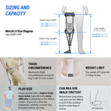 iWALK3.0 Hands Free Crutch - Pain Free Knee Crutch - Alternative to Crutches and Knee Scooters for Below the Knee Non-Weight Bearing Injuries Only - Review All Qualifications for Use Before Buying