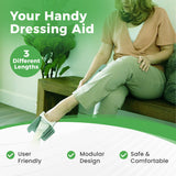 Sock Ox, Sock Aid Device for Seniors, Adjustable Device for Putting on Socks, Compact Travel-Friendly Sock Assist Device for Elderly with Built-in Shoe Horn, Up to 36 Inches - Easy To Use Products