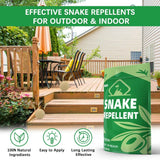 Pufado Snake Repellent for Yard Powerful, Keep Snake Away Repellent for Outdoors, Snake Repellant for Outdoors Pet Safe, Yard Snake Out Repellant, Snake Deterrent Indoor and Home Effectively-10 Pack