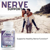 Phytage Labs Nerve Control 911 - Natural Plant Based Nerve Health Supplement Capsules- 2 Pack