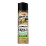 Spectracide Carpenter Bee And Ground-Nesting Yellowjacket Killer Foaming Aerosol 16 Ounce (Pack of 12), Expands To Where Insects Live