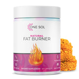 One Sol Fat Burner for Women, Natural Metabolism Booster, Burn More Calories, Boost Energy & Mood, Curb Appetite & Stop Cravings, No Crash or Jitters, All-Natural Ingredients, Gluten & Soy Free