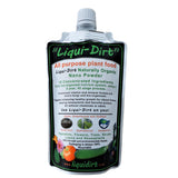 Natural Plant Food Fertilizer All-Purpose NPK Plant Care. 18 Balanced & Blended Vitamins & Minerals with Micro-Fungi and Bio-Organisms to boost your plants growth by Liqui-Dirt. Yields 50 Gallons