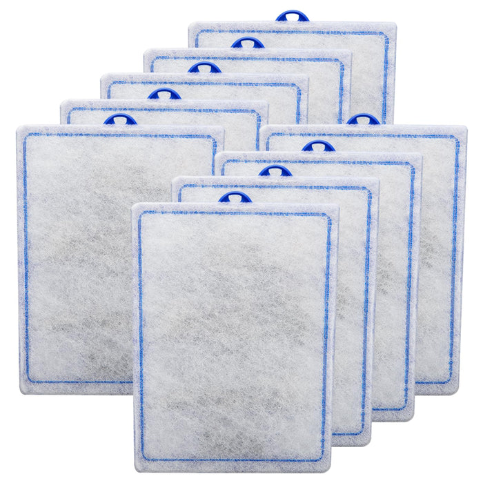 xbbwmrs 9 Count Assembled Large Filter Cartridges for Tetra Whisper Bio-Bag Filters 20i 40i IQ20/30/45/60 PF20/30/40/60, Large Replacement Filter Cartridges for Tetra Whisper Filters & Aquariums