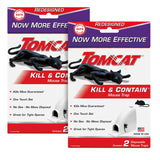 Tomcat Kill & Contain Mouse Trap, 2-Pack (4 Traps)