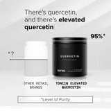 Toniiq Ultra High Purity Quercetin Capsules - 95%+ Highly Purified and Bioavailable - 1000mg Per Serving - 240 Capsules Quercetin Supplement