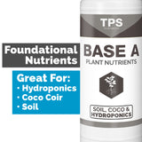 TPS Base A+B Two Part Set Complete Plant Growing Nutrient Formula for All Plants, for Both Soil and Hydro, Quart Set (2 x 32 oz)