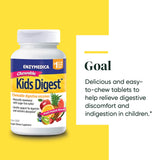 Enzymedica, Kids Digest, Chewable Digestive Enzymes, 90 Count