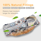 UNCN Long Heating pad for Neck and Shoulders Back 31 * 5.9" microwavable Large Moist Heat Pack Warm hot Compress Neck wrap Weighted Bag Massage Reusable Herbal Nature Calming Portable