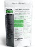 Rockin' Green Laundry Detergent, Plant based, All Natural Laundry Detergent Powder, Vegan and Biodegradable Odor Fighter, Safe for Sensitive Skin (Active Wear 90 Loads - Freshwood Mac)
