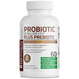 Bronson Probiotic 50 Billion CFU + Prebiotic with Apple Polyphenols & Pineapple Fruit Extract for Women & Men Non-GMO, 60 Vegetarian Capsules
