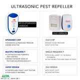 MaxMoxie Ultrasonic Pest Repeller, Humane Mice Control Electronic Insect Repellent, Reject Rodent Bed Bug Spider Rat