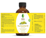 SVA Organics Rue Essential Oil 1 Oz 100% Pure Natural Premium Therapeutic Grade with Dropper for Diffuser, Aromatherapy, Skin Care, Hair & Massage