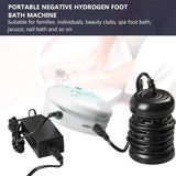 Lecaung Detox Foot Bath Machine, Portable Ion Ionic Detox Foot Bath Machine, Foot Cleanse Foot Detox Spa Machine for Home Travelling USE with 10 Liners