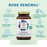 PURE SYNERGY Bone Renewal | Bioavailable Calcium with Cofactors | Natural, Vegan Bone Health Supplement with Vitamin D3, K2, Magnesium, & Boron | for Bone Strength & Mobility (150 Capsules)