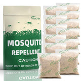 TSCTBA Mosquito Repellent for Patio,Powerful Mosquito Repellent Outdoor/Indoor,Natural Mosquito Repellent Indoor for Kids &Adults,Mosquito Control for Room/Yard/Camping,Mosquito Deterrent-12Pouches