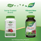 Nature's Way Beet Root, Supports Antioxidant Pathways*, Neutralizes Free Radicals*, Vegan, 320 Capsules (Packaging May Vary)