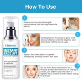 Chinoxia Instant Face Lift Cream Serum, Anti Aging Face Lift Moisturizer Wrinkle for Women, Skin Tightening Cream for Face Facial Skin Care