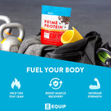 Equip Foods Prime Protein - Grass Fed Beef Protein Powder Isolate - Paleo and Keto Friendly, Gluten Free Carnivore Protein Powder - Iced Coffee, 1.52 Pounds - Helps Build and Repair Tissue