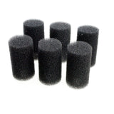 AQUANEAT 6-Pack Pre-Filter Sponge for Aquarium Shrimp Fry Fish Tank Filter 1” Intake, Replacement Foam Cover