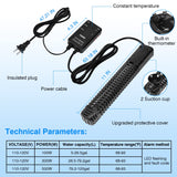 SZELAM Aquarium Heaters 100W Submersible Fish Tank Heater, Anti-Dry Burning and Anti-Overheating, Explosion-Proof Fast Heating Fish Heater for Freshwater and Saltwater Aquarium Tank Heater