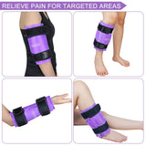 REVIX Knee Ice Pack for Injuries Reusable, Gel Ice Wrap with Cold Compress Therapy for Swelling, Bruises, Injuries, Arthritis, Hands-Free Application