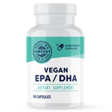 Vimergy Vegan EPA/DHA, 30 Servings –Algal Omega 3 Fatty Acids – Plant Based Fish Oil Alternative with Vitamin E – Supports Heart, Brain & Eye Health - Non-GMO, Gluten-Free, Soy-Free, Paleo (90 Count)