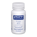 Pure Encapsulations Folate 400 | Metafolin L-5-MTHF Supplement to Support Cardiovascular, Cellular, and Neural Health* | 90 Capsules