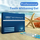 EZGO 10 Pack Teeth Whitening Gel Refills 22% Bleaching Gel, No Sensitive Teeth Whitener, Great for Sensitive Tooth Whitening, Carbamide Peroxide Teeth Whitening Gel, Mint Flavor (10X 3ML)