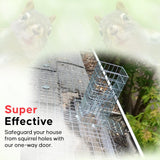 Rhino Excluders™ S33 One Way Door for Removal of Squirrels, Chipmunks, Rats